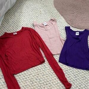 Tna tank tops and Sunday best long sleeve